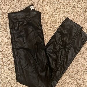 AF Shiny Black Jeans